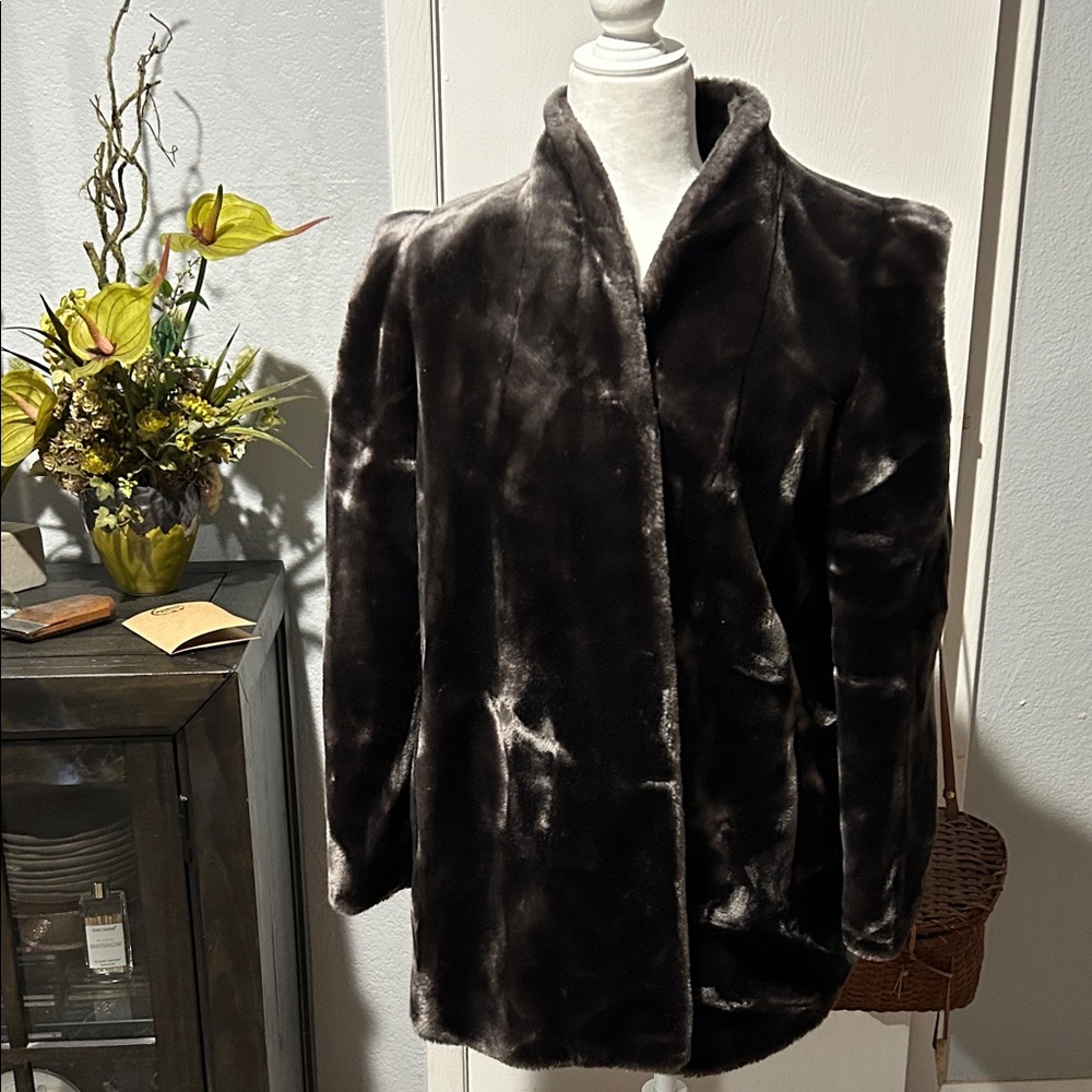 Sasson Faux Fur Teddy Jacket